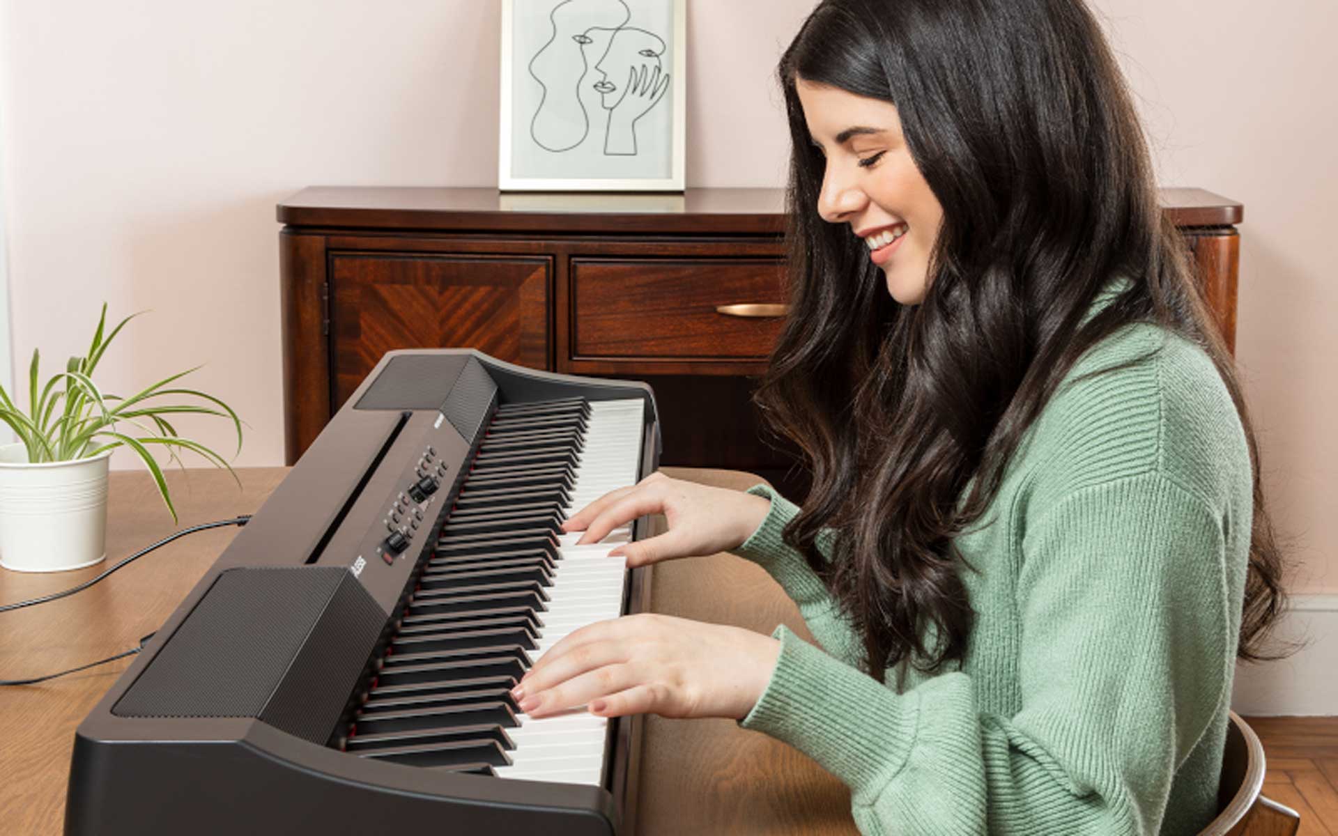 Das Alesis Prestige Artist ist ein exzellentes E-Piano für Fortgeschrittene.