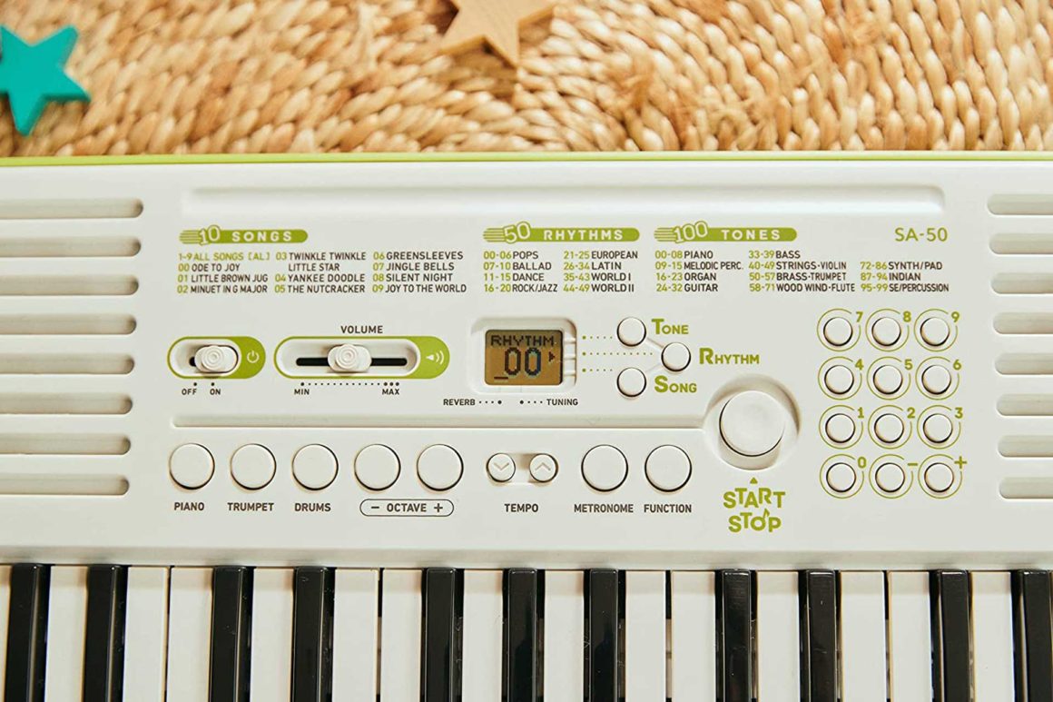 Casio SA50 im Test » MiniKeyboard für Kinder