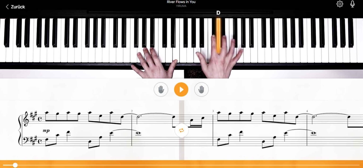 River Flows In You Noten Klavier Leicht Kostenlos www.e-piano-test.com