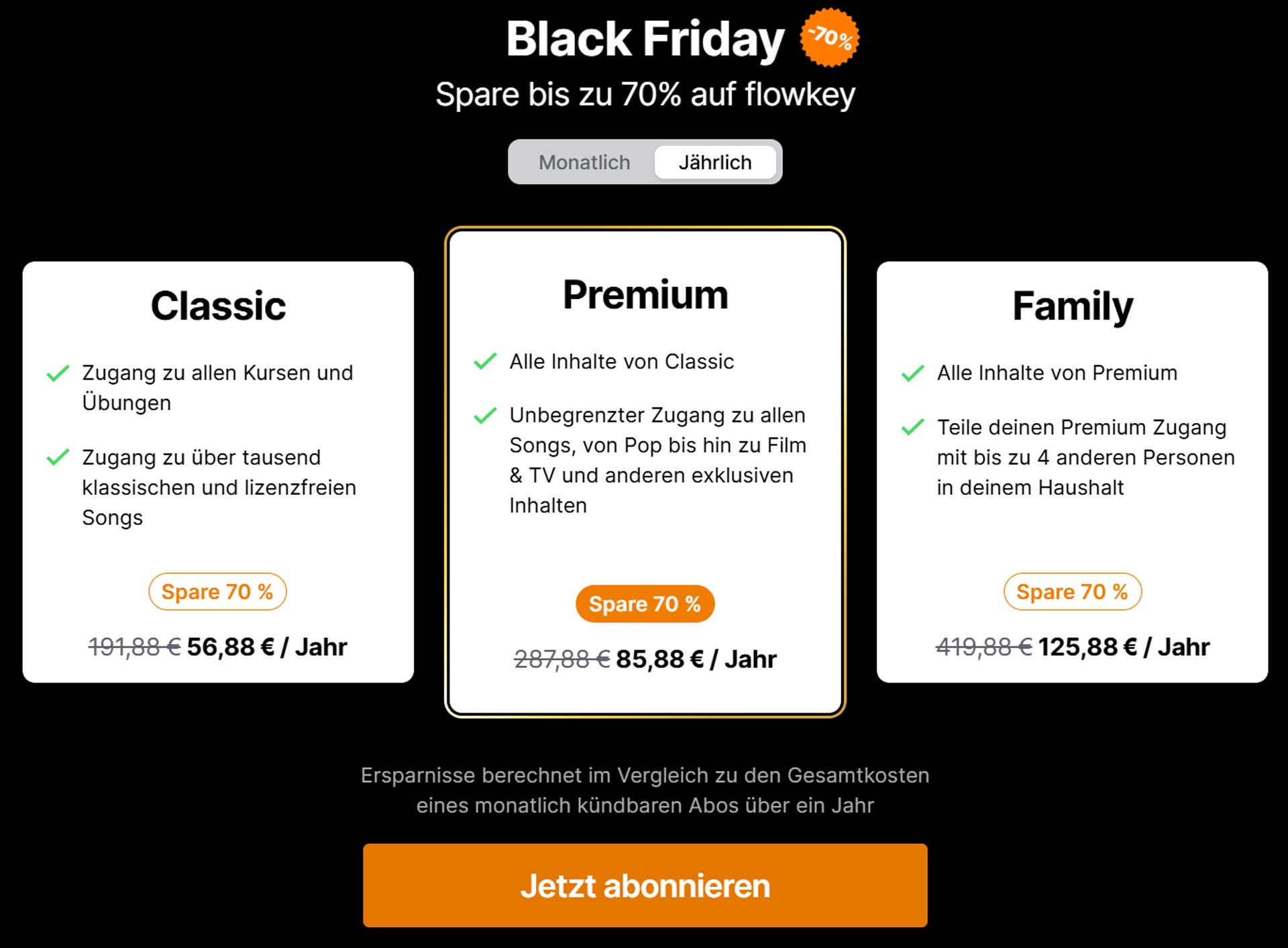 Flowkey Black Friday Angebot: Interaktive Lern-App für Klavier mit Video-Tutorials und Songbibliothek